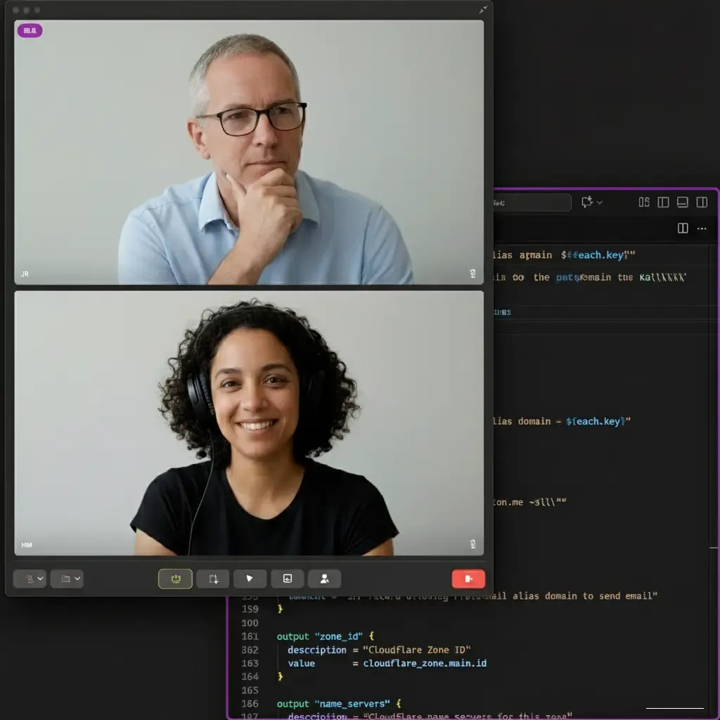 Subject Matter Expert sharing code with student